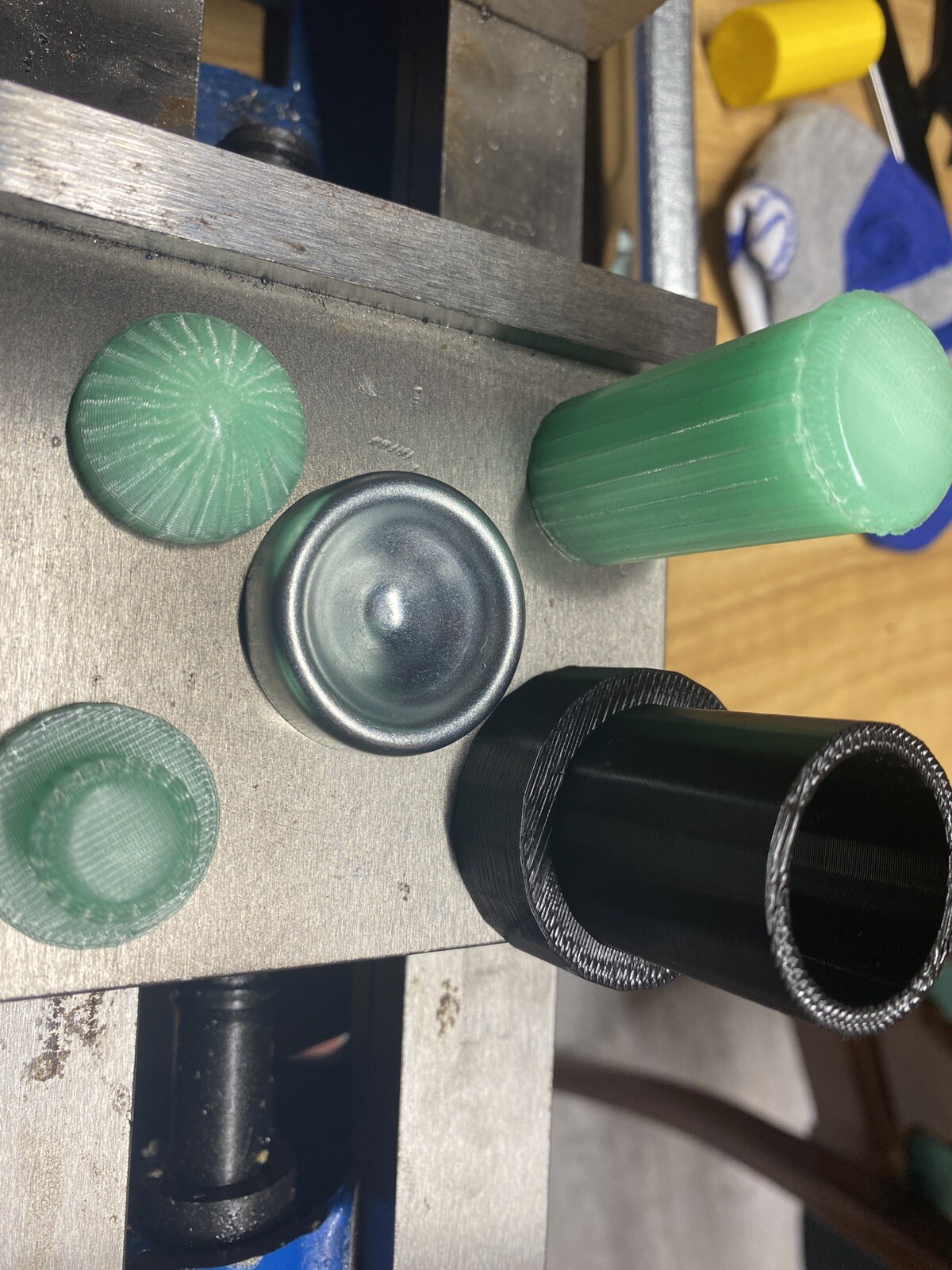 Freeze Plug Forming Jig