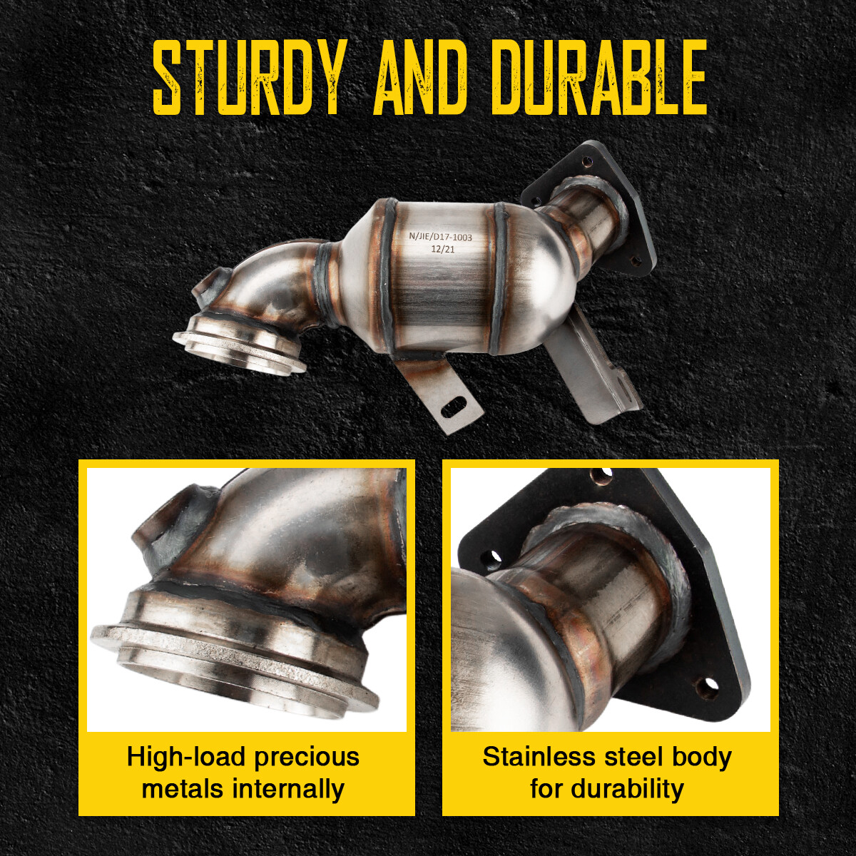 Front Catalytic Converter For Chevrolet Chevy Cruze Sonic Trax Buick Encore 1.4L