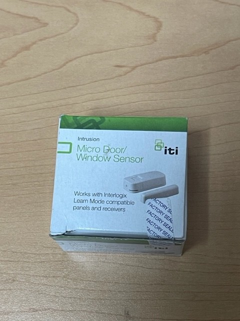 Brand New GE Interlogix TX-1012-01-1 Micro Wireless Sensor, Battery Magnet