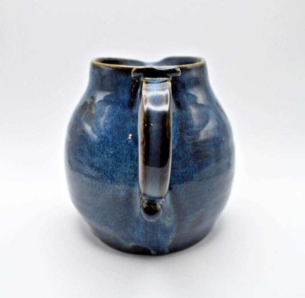 Glazed Pottery Pitcher - Signed and Dated by Carrie Dugovic
