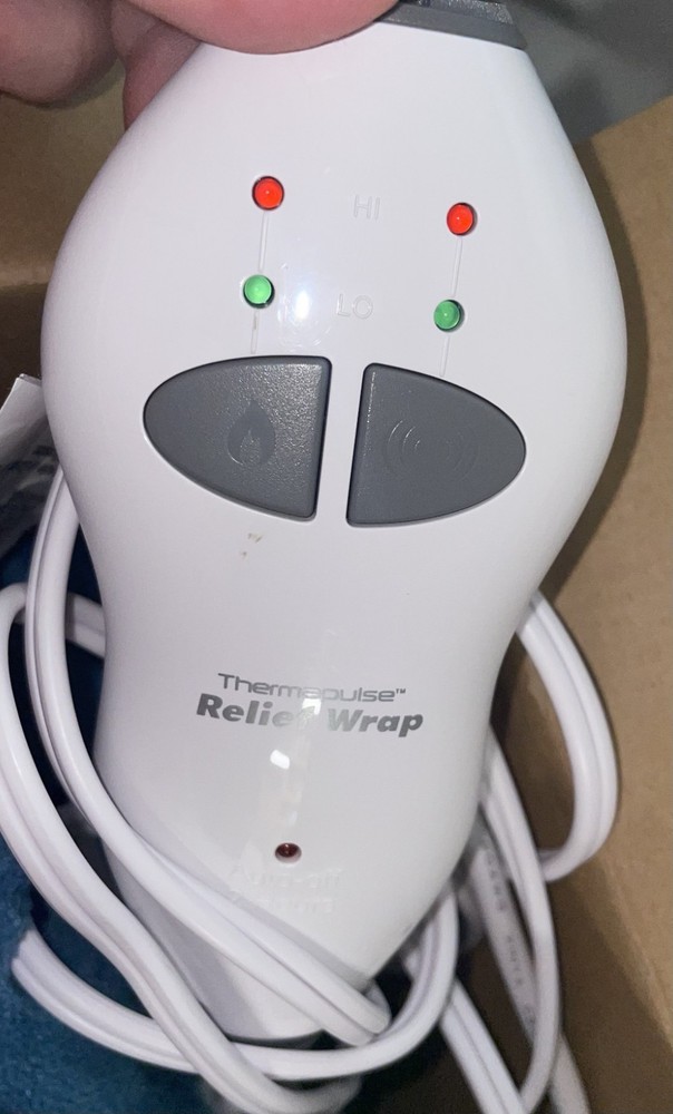 Thermapulse Relief Vibrating Massage Wrap - Blue