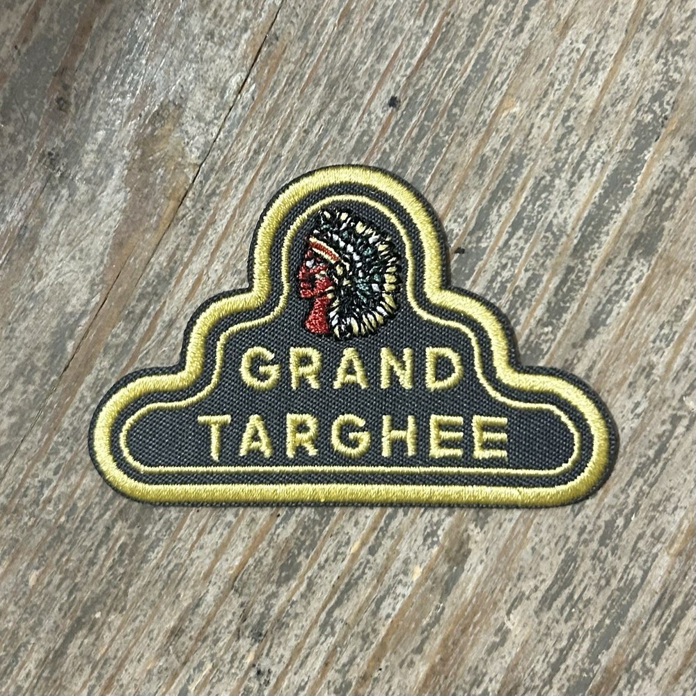 Retro Grand Targhee Indian Ski Patch