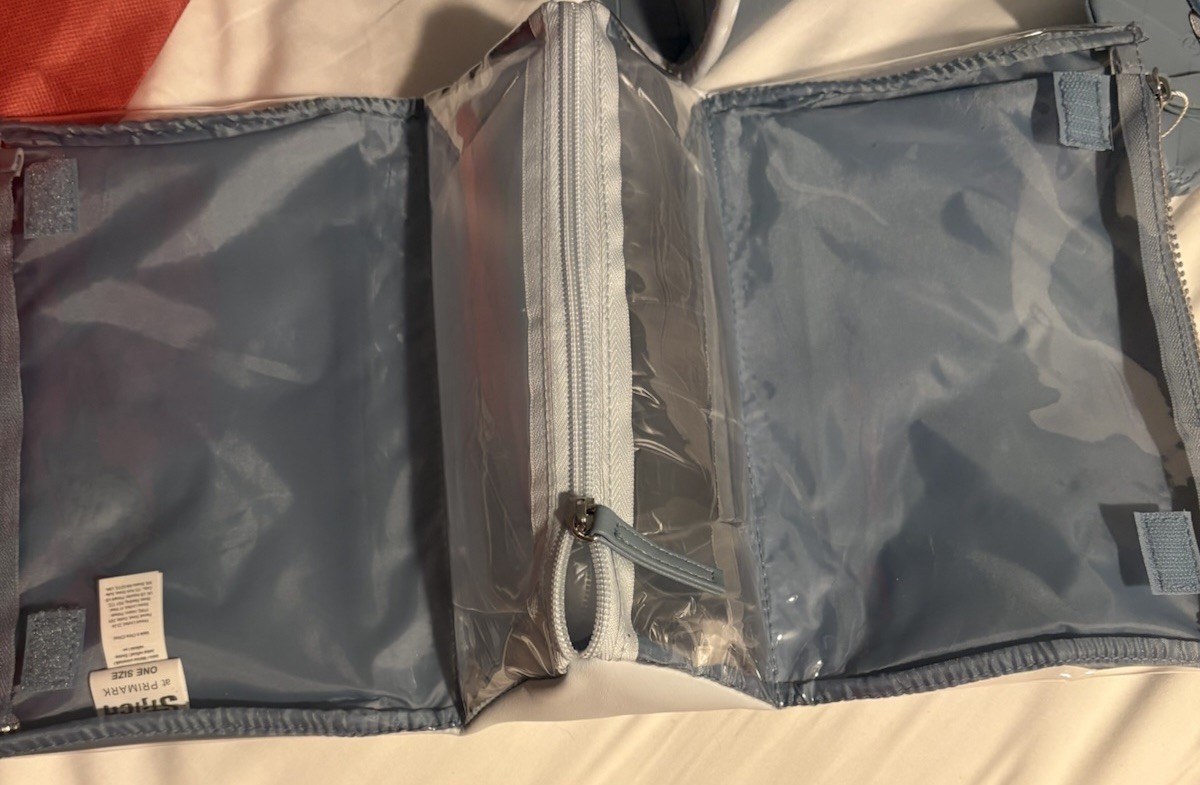 New Prime Mart Disney Stitch Makeup Bag Opens All The Way Attaché3 Compartments