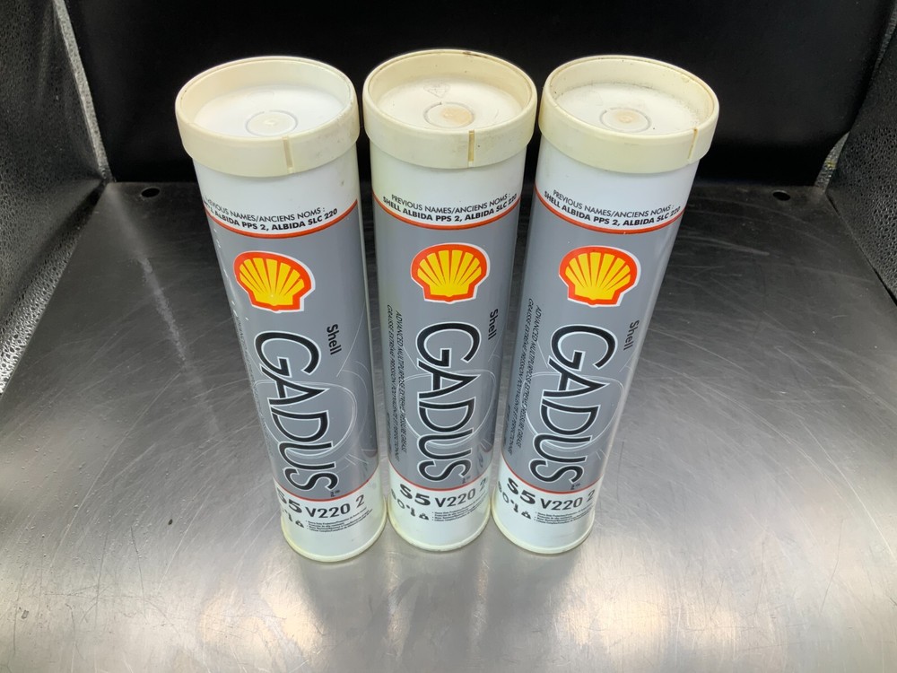 (3) Shell Gadus S5 V220 Advanced Performance Grease