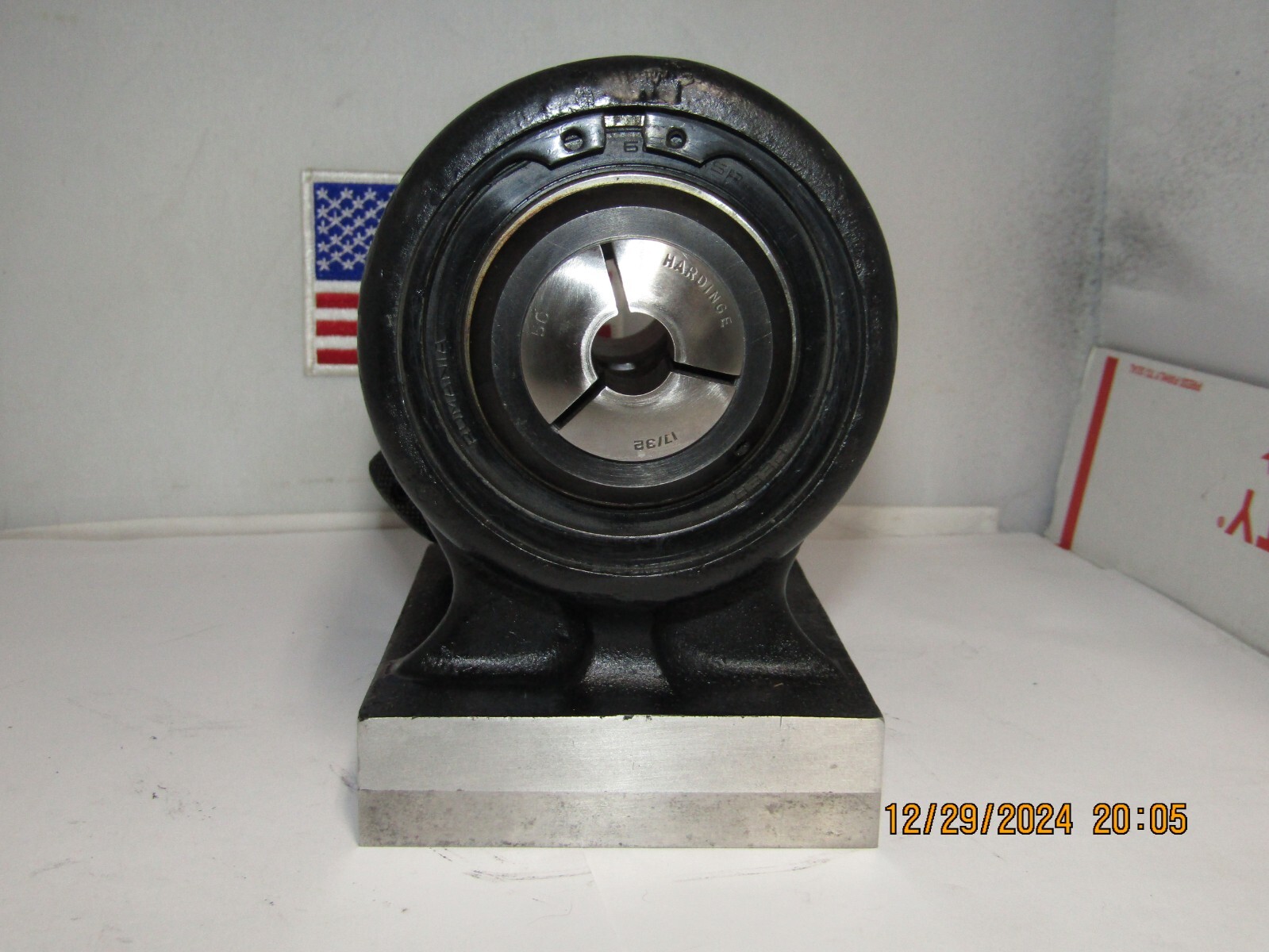 SIMCO Micro-Grind 5C Collet Index Fixture For Grinding, Wooden Box, Toolmaker