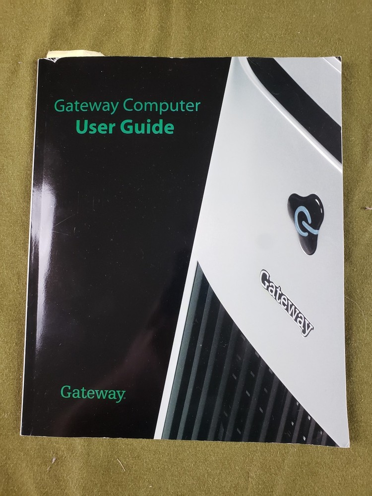 Gateway Computer User guide  Man NIAG Cons Usr Gde Ro 8/04. 8510160
