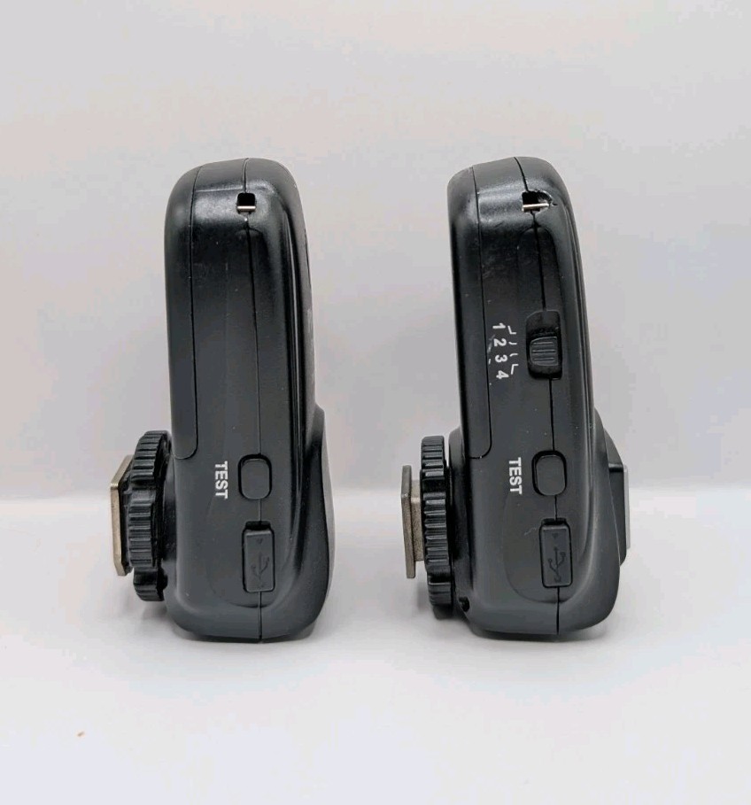 Phottix Strato TTL Flash Trigger Transmitter/Receiver Combo Nikon Used Powers On