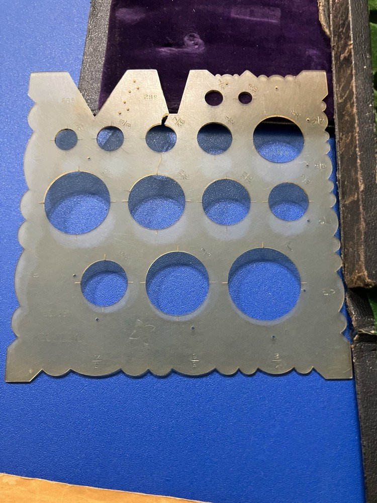 Eugene Dietzgen Vintage Drafting Instruments Set