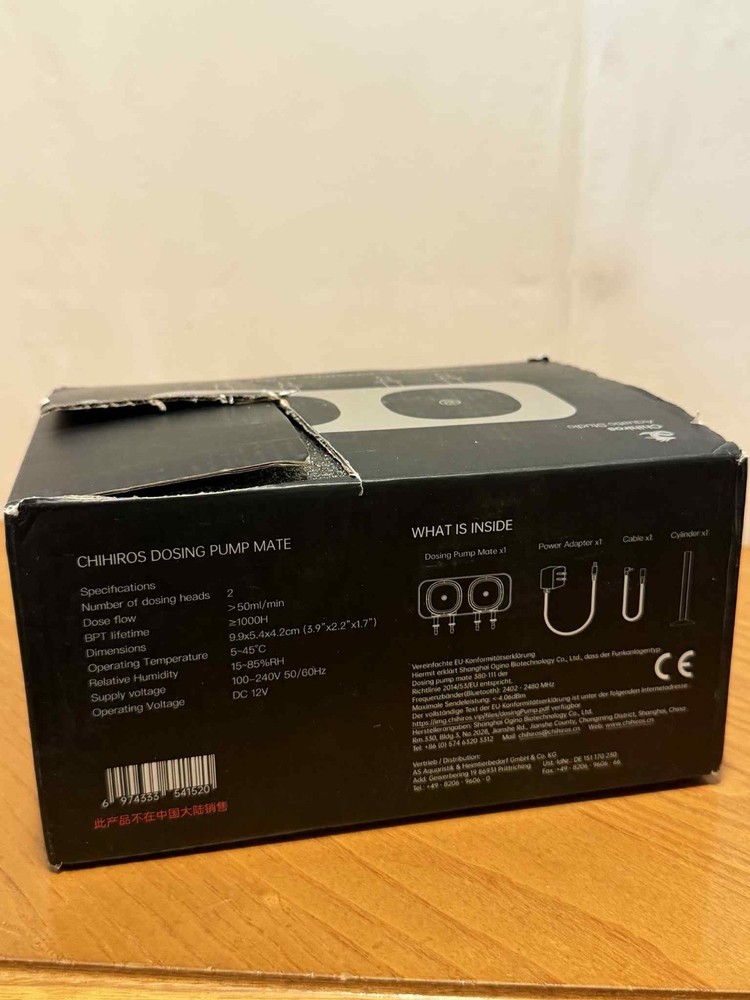 Chihiros Dosing Pump Mate - 2 Head Dosing Pump - Precision Dosing Pumps