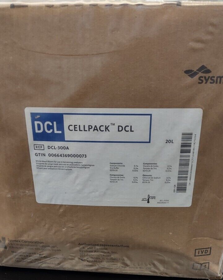 SYSMEX CELLPACK DCL-300A 20L