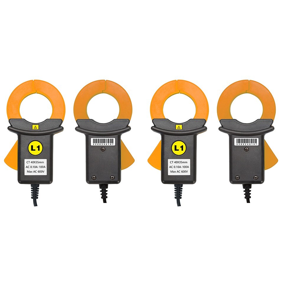 3 Phase Power Quality Analyzer Meter with Current Clamp 100A Touch Screen