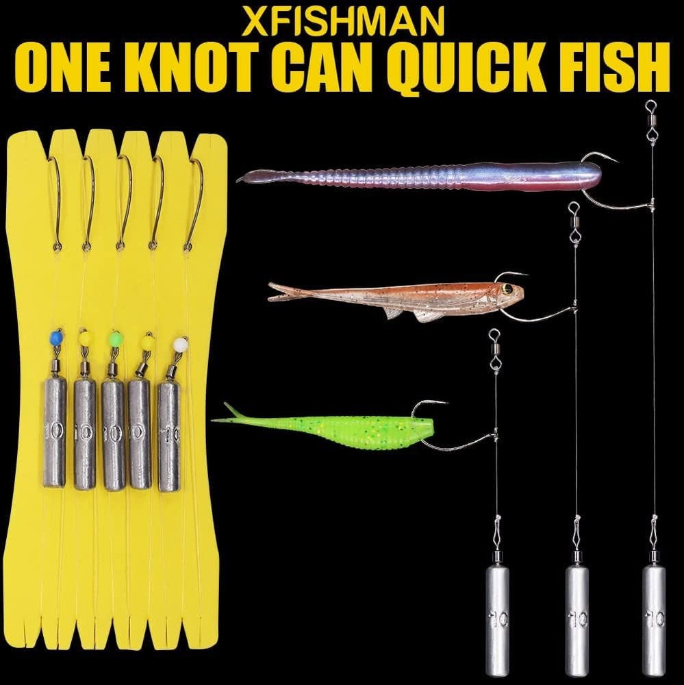 Drop Hook Size 2/0-Weight 3/8 oz-Qty 5, 5