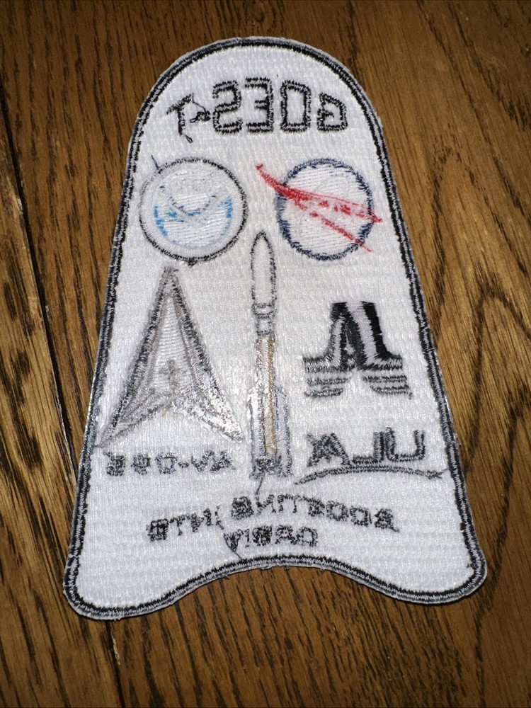 GOES-T ULA NOAA AV-095 USSF GHOST NASA PATCH