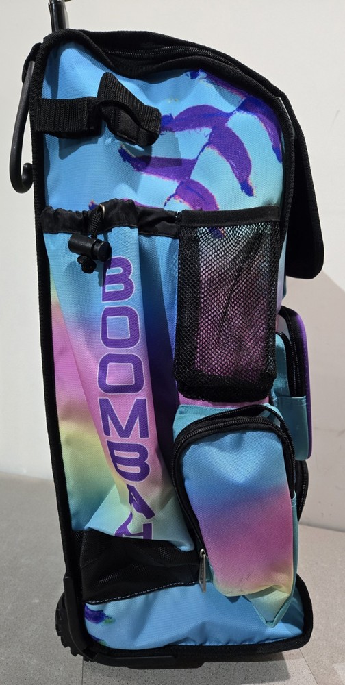Boombah Multi Colored Rolling Bat Bag