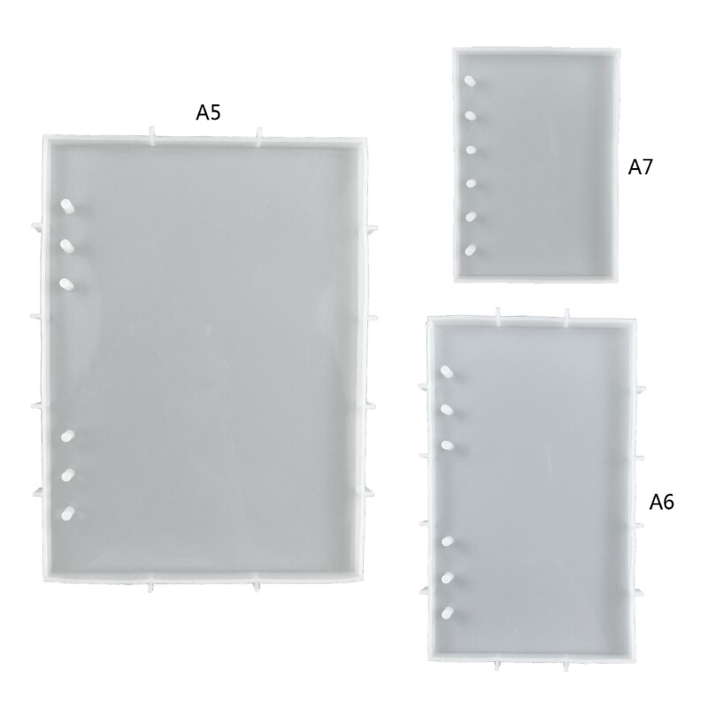 Casting Epoxy Mold Notebook Shaped Silicone Moulds for Keychain