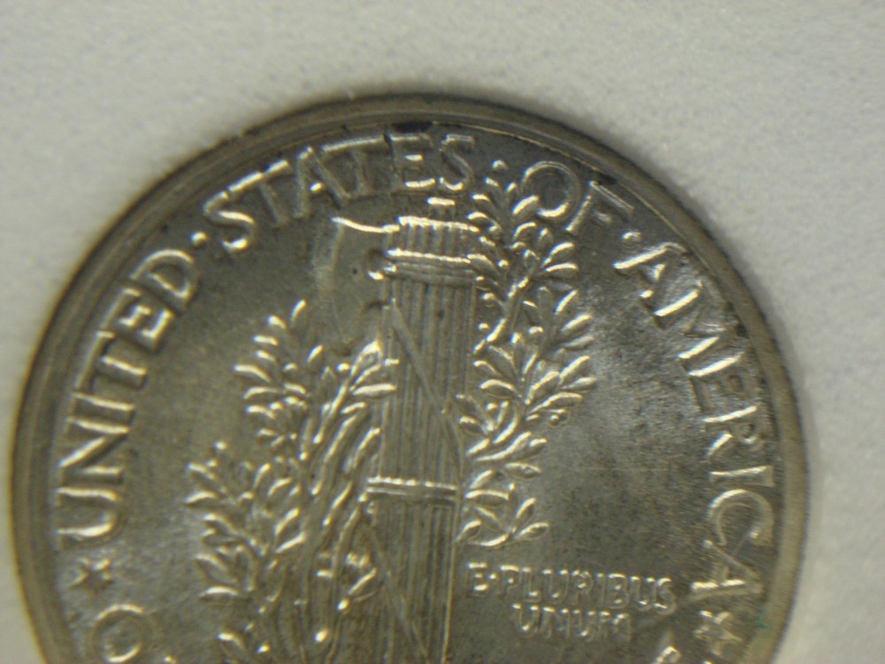 1926 MERCURY DIME - SHARP FSB COIN