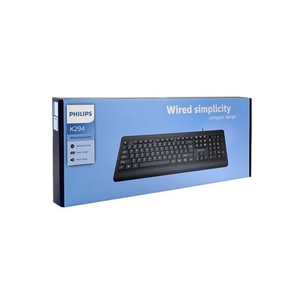 Philips SPK6294 USB Wired Keyboard (ENLISH)