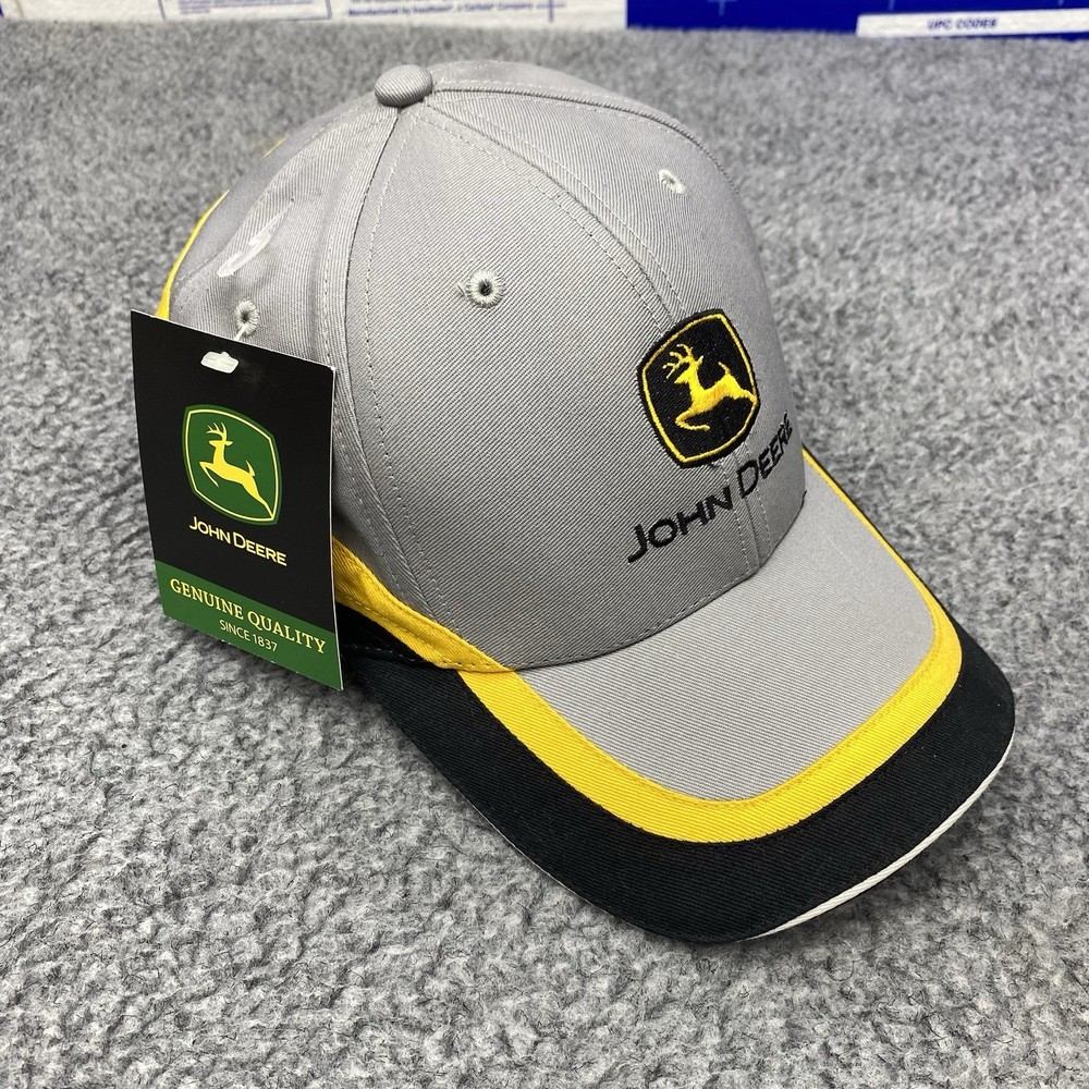 John Deere Hat Nothing Runs Like A Deere Strapback Cap
