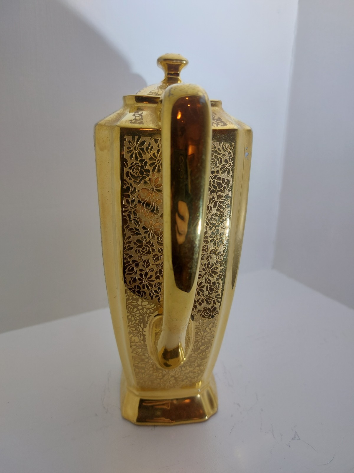 1920s Coffee Pot 24 Carat Gold & Platinum Arzberg Bavarla Germany