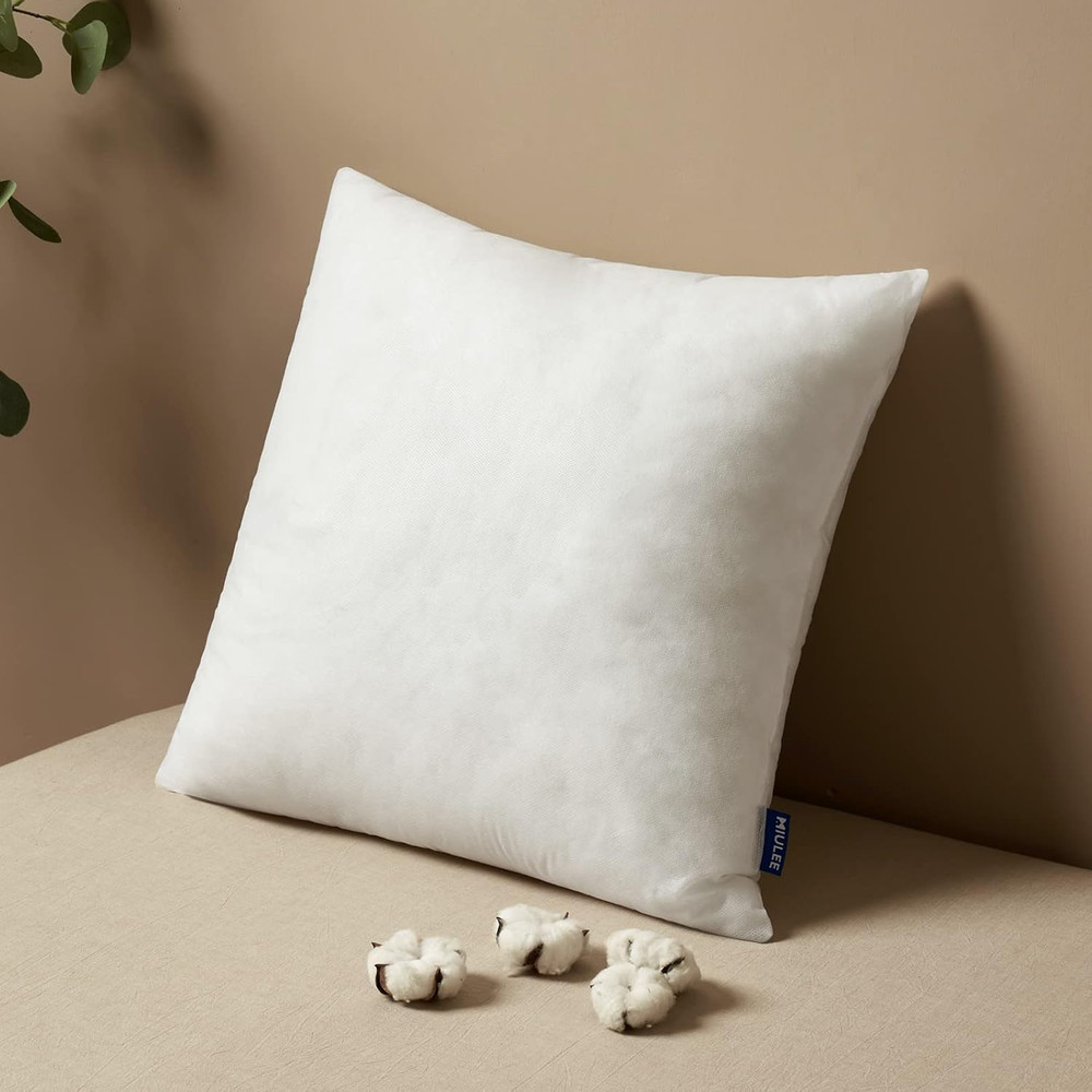 MIULEE Pillow Insert 26X26 Inch, Decorative Square Throw Pillow Inserts, Premium