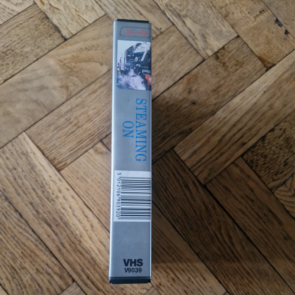 VHS Video Cassette STEAMING ON