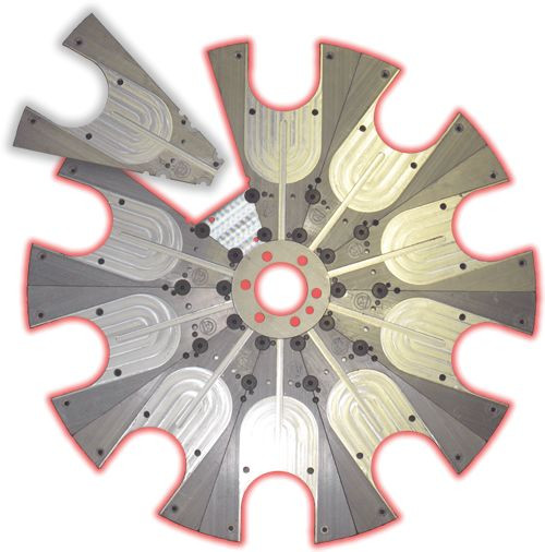 HAAS CAT40/10 Carousel Segmented Tool Disk - Mini Mill