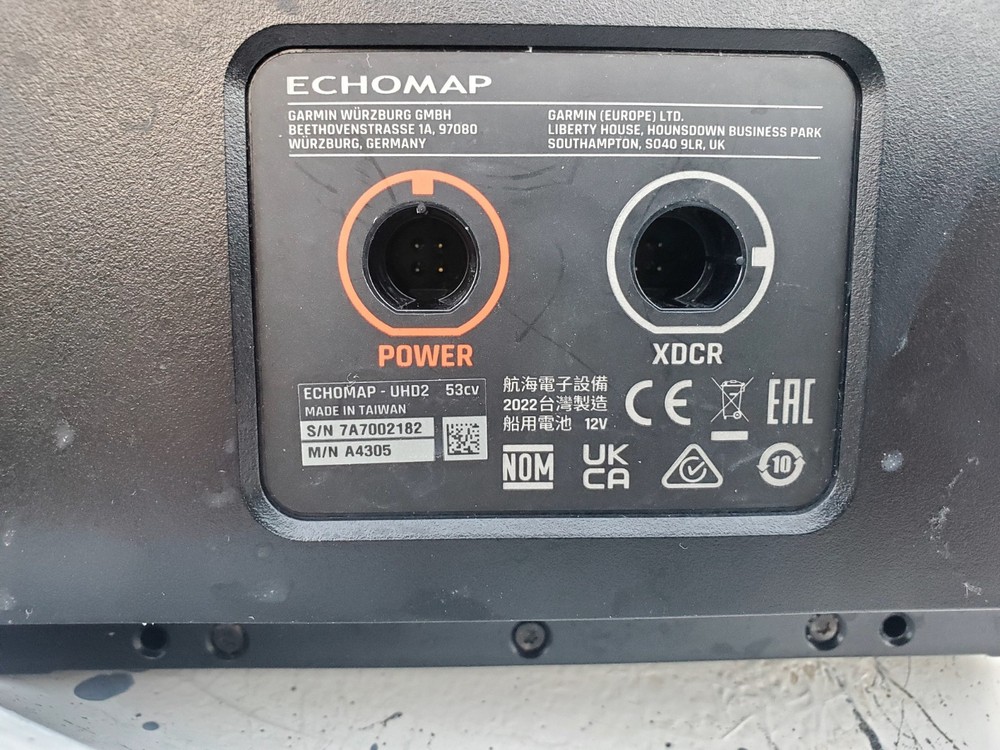 Garmin Echomap UHD2 53CV Fishfinder Chartplotter ClearVü Head Unit (used)