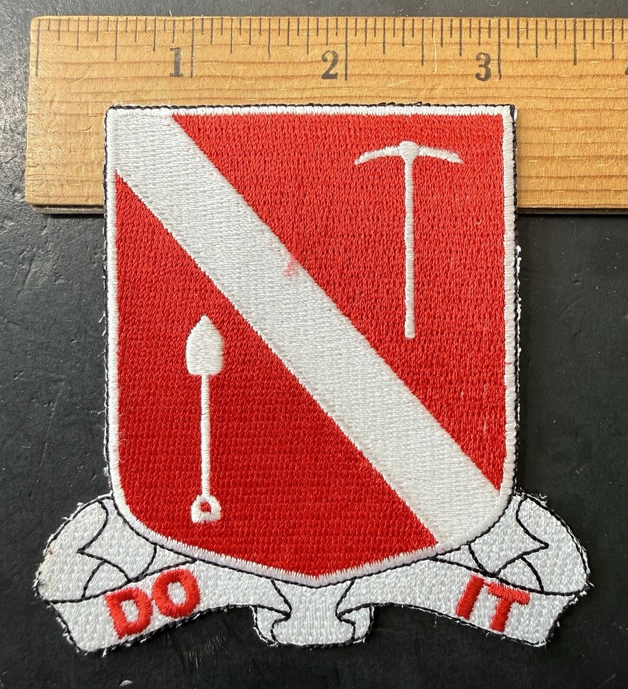 383rd Engineering Battalion Patch African American Unit WWII b5