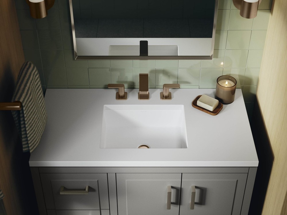 KOHLER 376260 Verticyl® 161/2" rectangular undermount bathroom sink