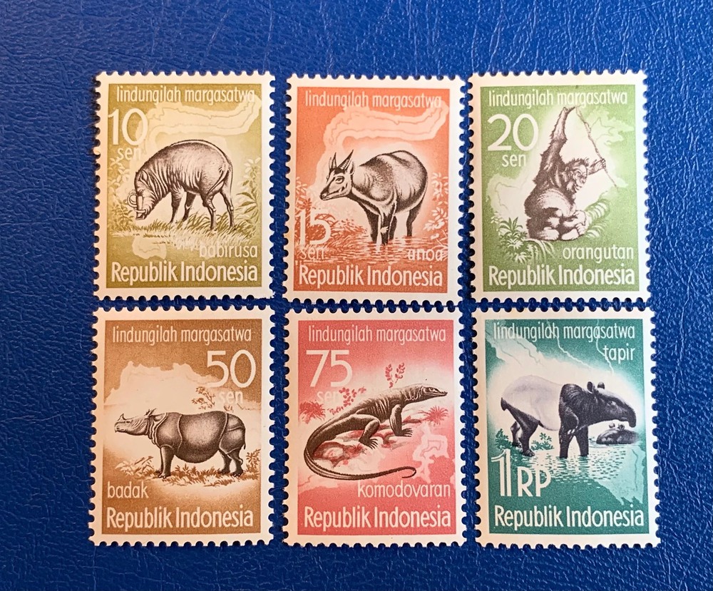 Indonesia  - 1959 Animals - MNH**