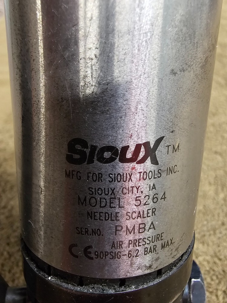 Sioux 5264 Air Needle Scaler Chisel Chipping Hammer Rust Remover