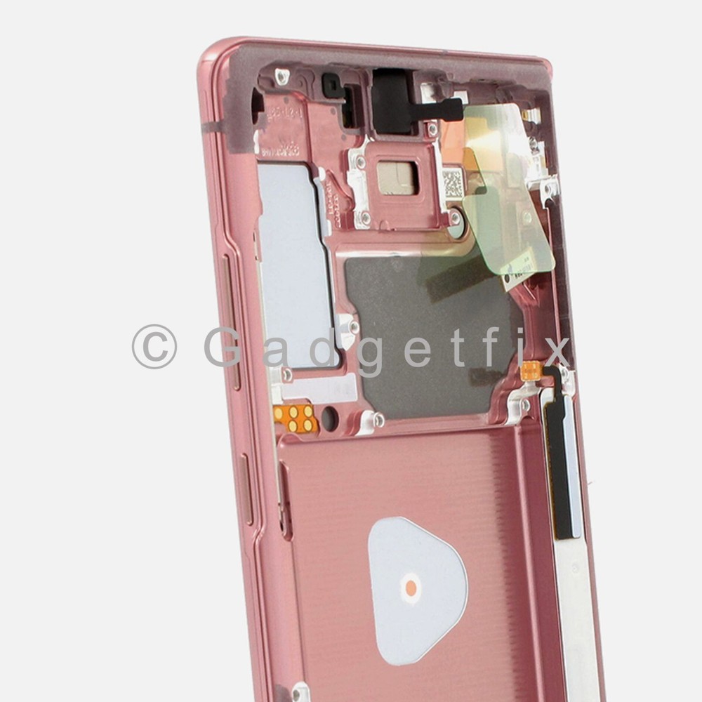 For Samsung Galaxy Note 20 OLED Display LCD Touch Screen Digitizer Frame Bronze