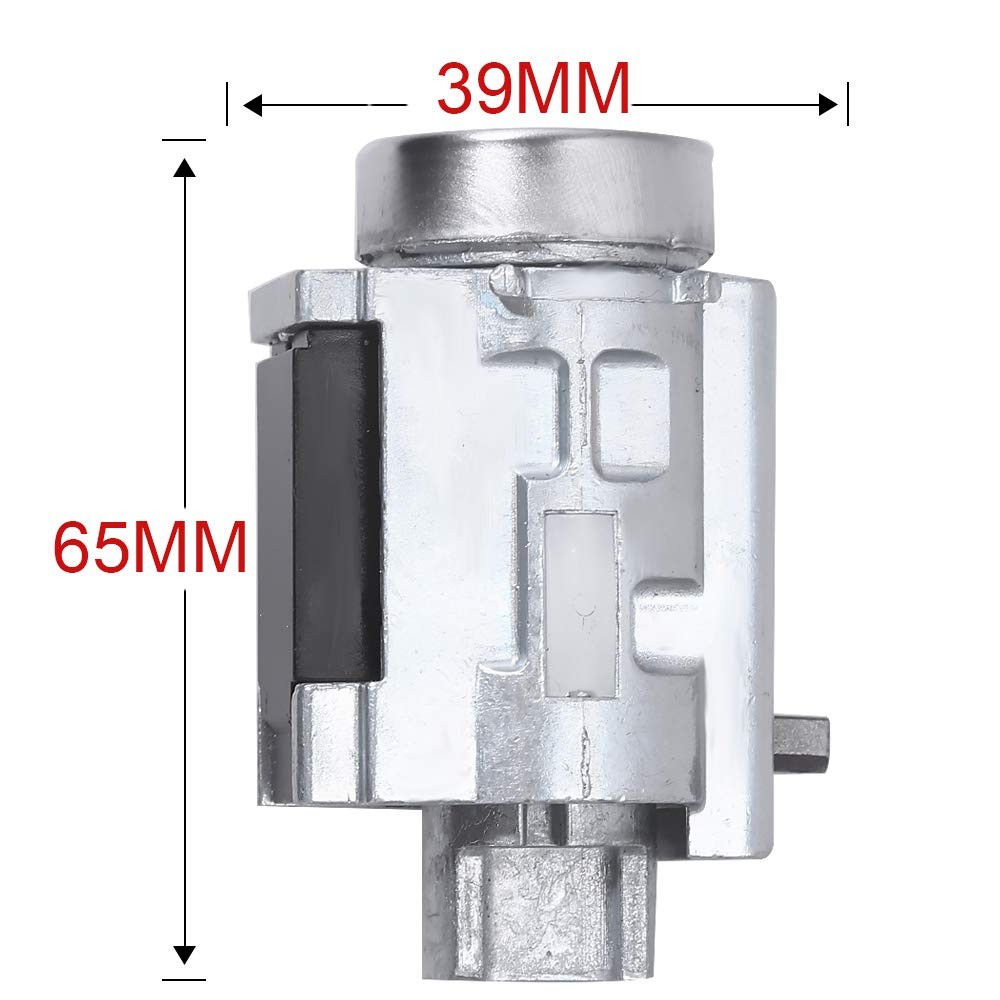 Ignition Switch Ignition Lock Cylinder with 2 Keys Compatible with Chevy Mali...
