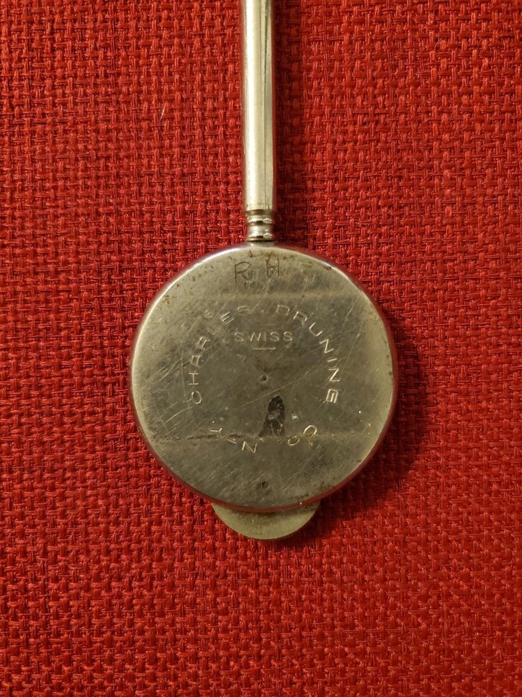 Charles Bruning Co. Vintage # 2378 Precision Map Measuring Tool Swiss Made