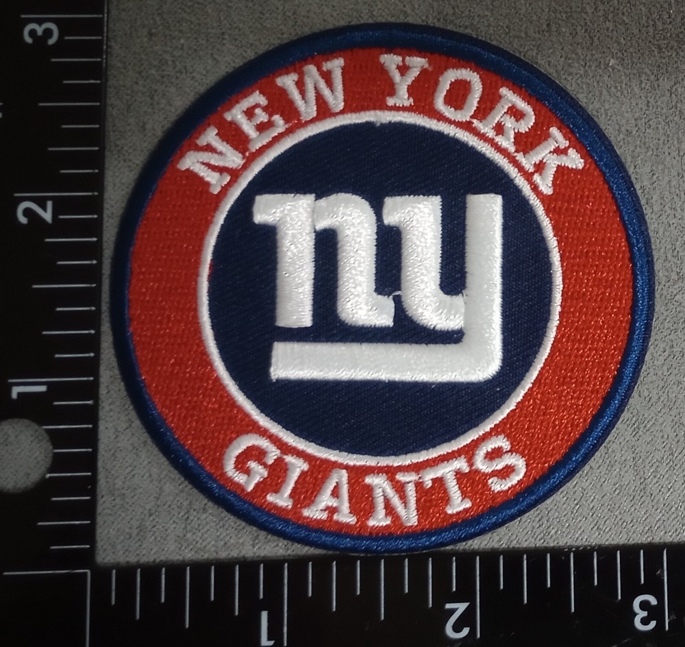 NEW YORK GIANTS IRON ON PATCH