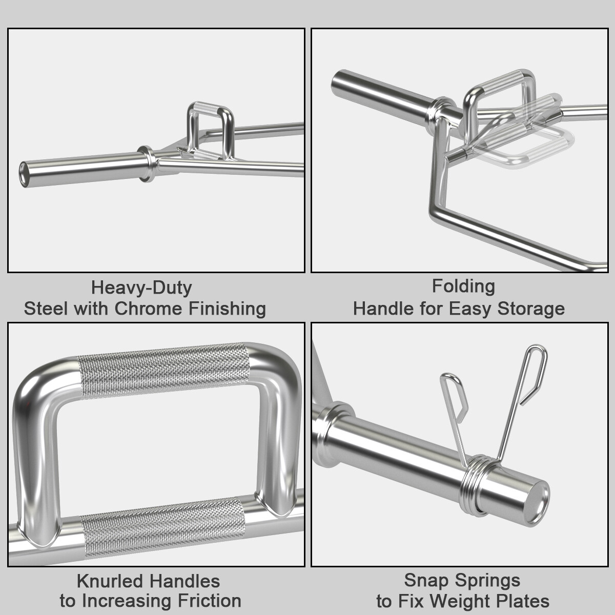 56" Olympic Hex Trap Hex Weight Lifting Bar Gym Home Fitness Workout Equipment