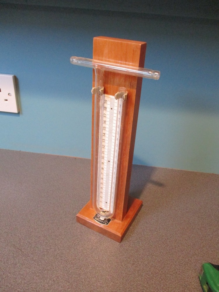 MANOMETER, VINTAGE {PHYSICS} BY GRIFFIN & GEORGE