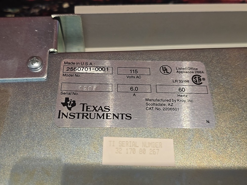 Texas Instruments Color Touch Processor - COMPLETE