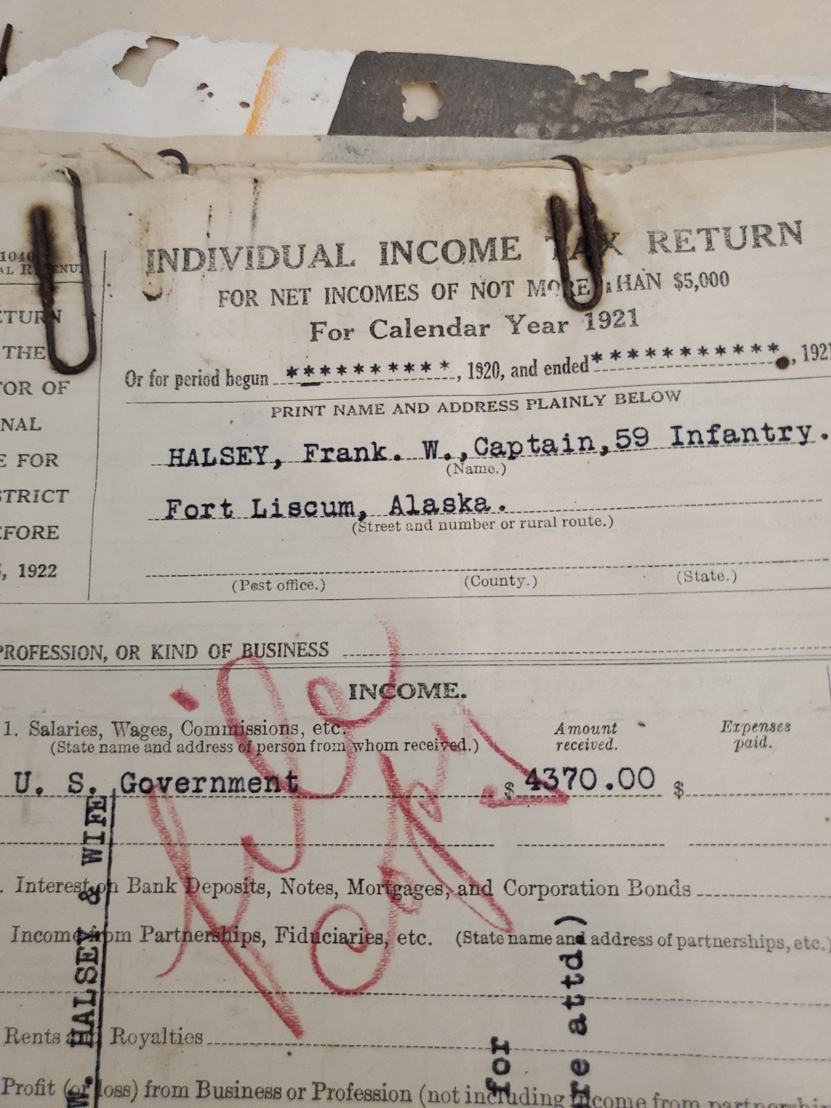 Huge 13.8lb Frank W. Halsey Army Estate Ephemera Lot 1910s-1950s VPI Chilkoot ++