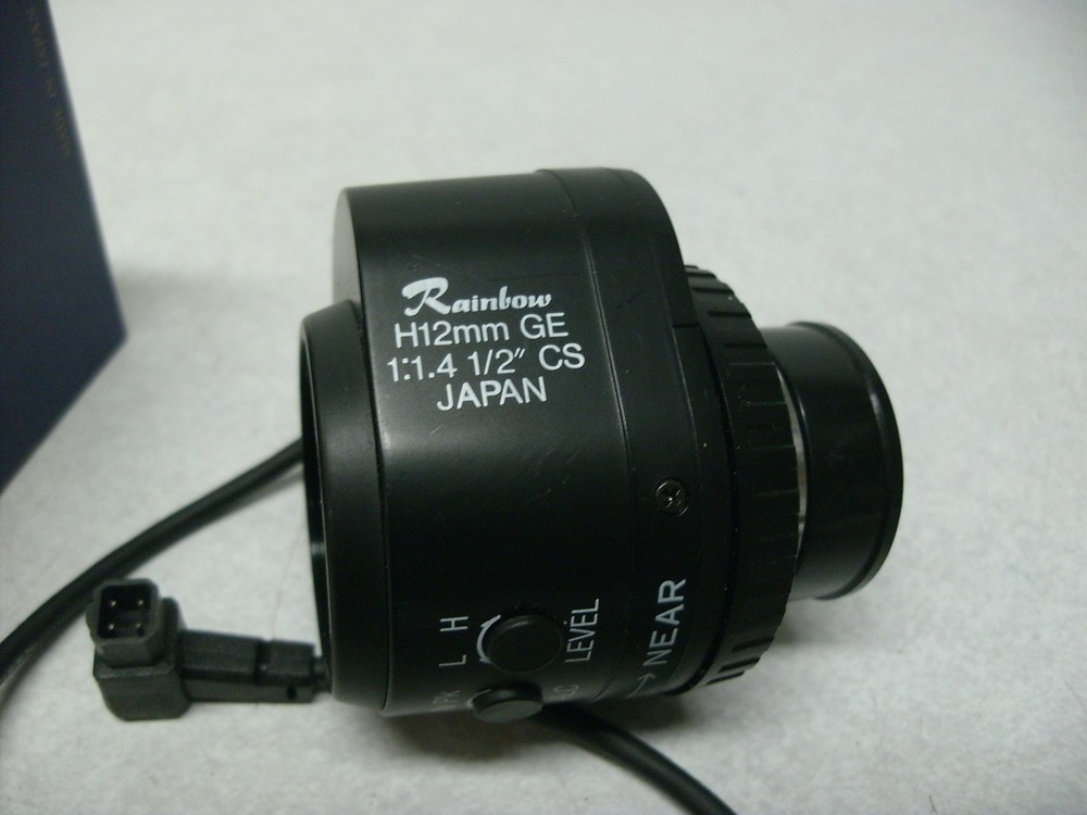 RAINBOW CCTV LENS H12GECS CS-MOUNT AUTOMATIC IRIS