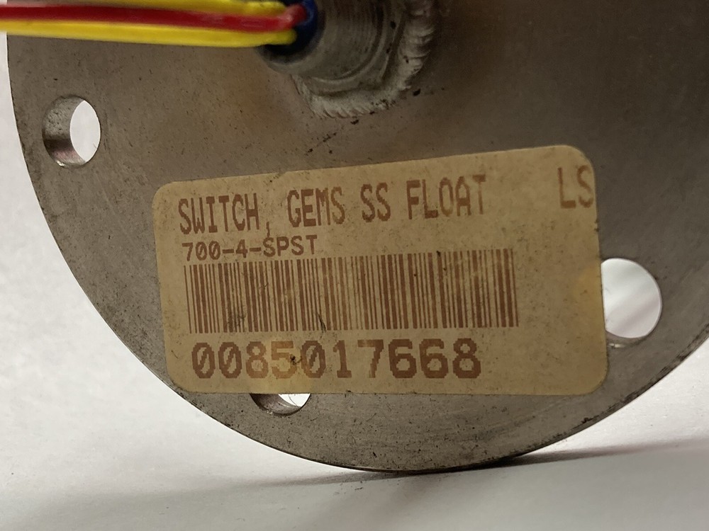 Gems,700-4-SPST,SS Float Switch