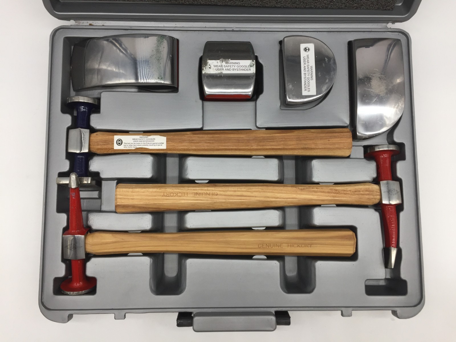 7-Pcs in Case: Dagger Tool CP07K Auto Body Hammer Panel Beater & Dolly Kit