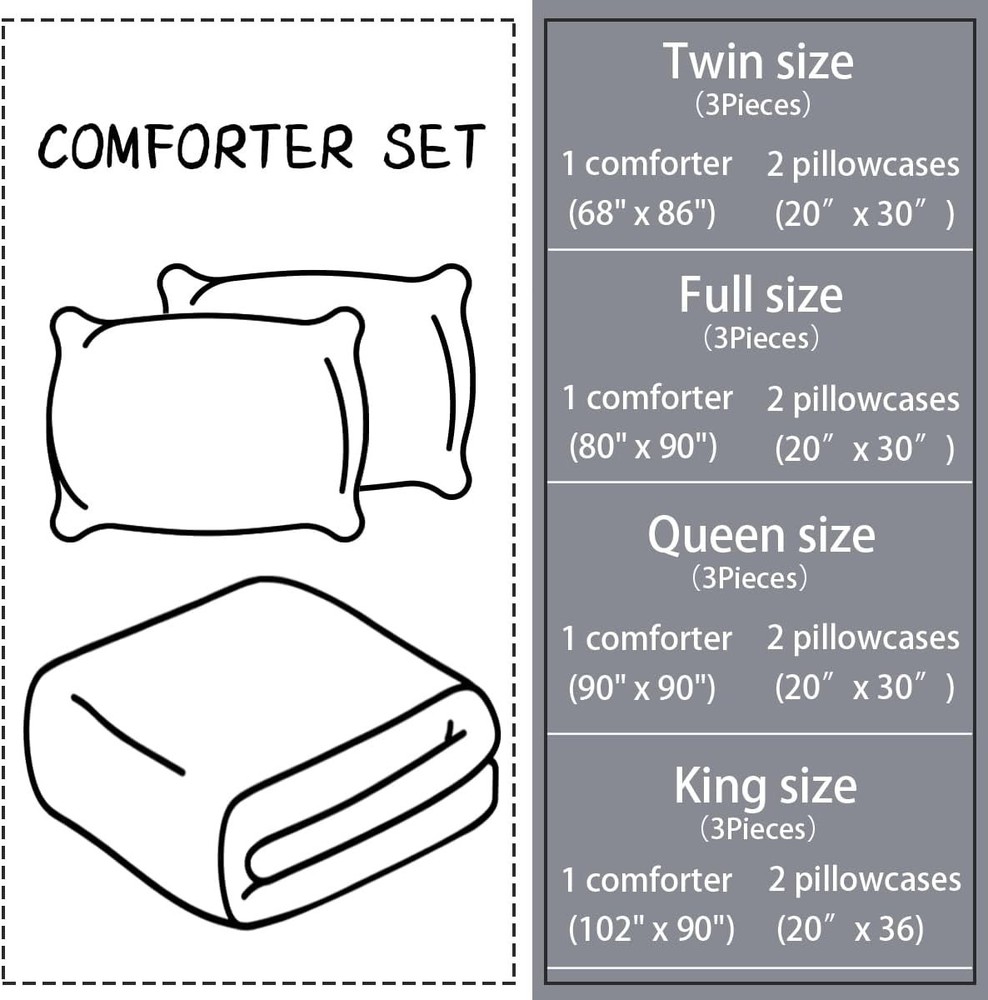 Skull Bedding Set Queen Size,Goth Bedding Sets Queen with Comforter,Skull Comfor
