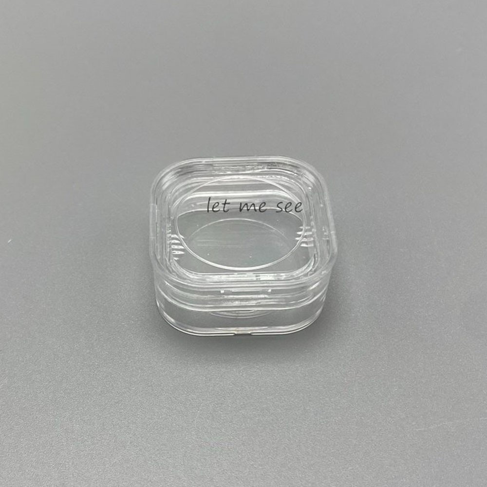 Plastic Denture Tooth Box False Inlay Teeth Transparent Membrane Case Boxes