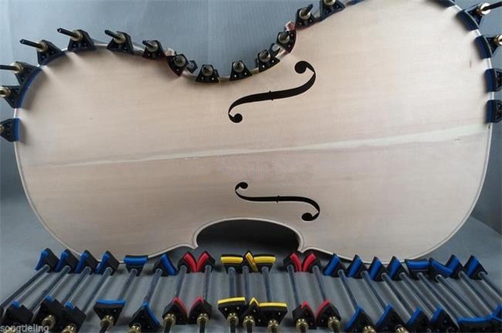 42pcs Cello Making Tools Set Kit Cello Gluing Clamp Clips Set US