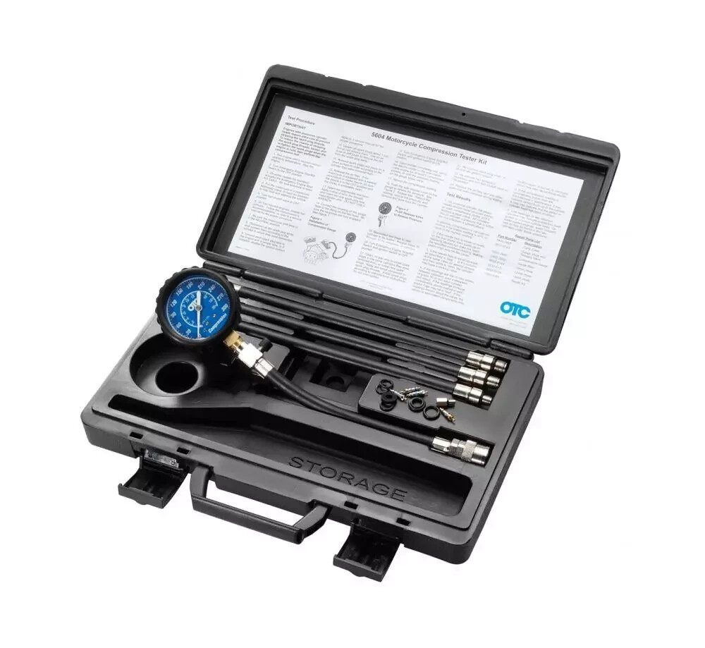 OTC Tools 5604 Motorcycle Compression Test Kit