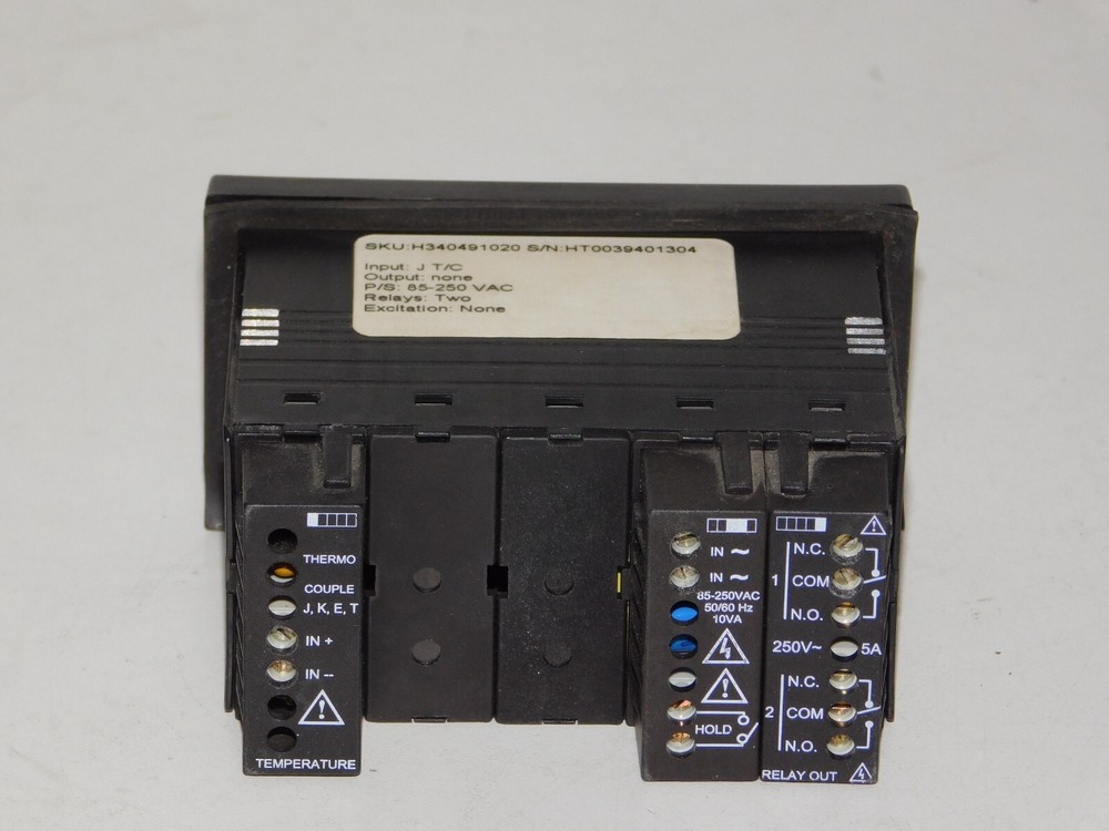 Simpson H340491020 Hawk 3 Digital Temperature Controller 4 Digit LED Panel Meter