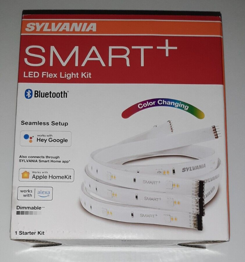 Sylvania Smart+ LED Flex Light Kit Color Changing Starter Kit Dimmable