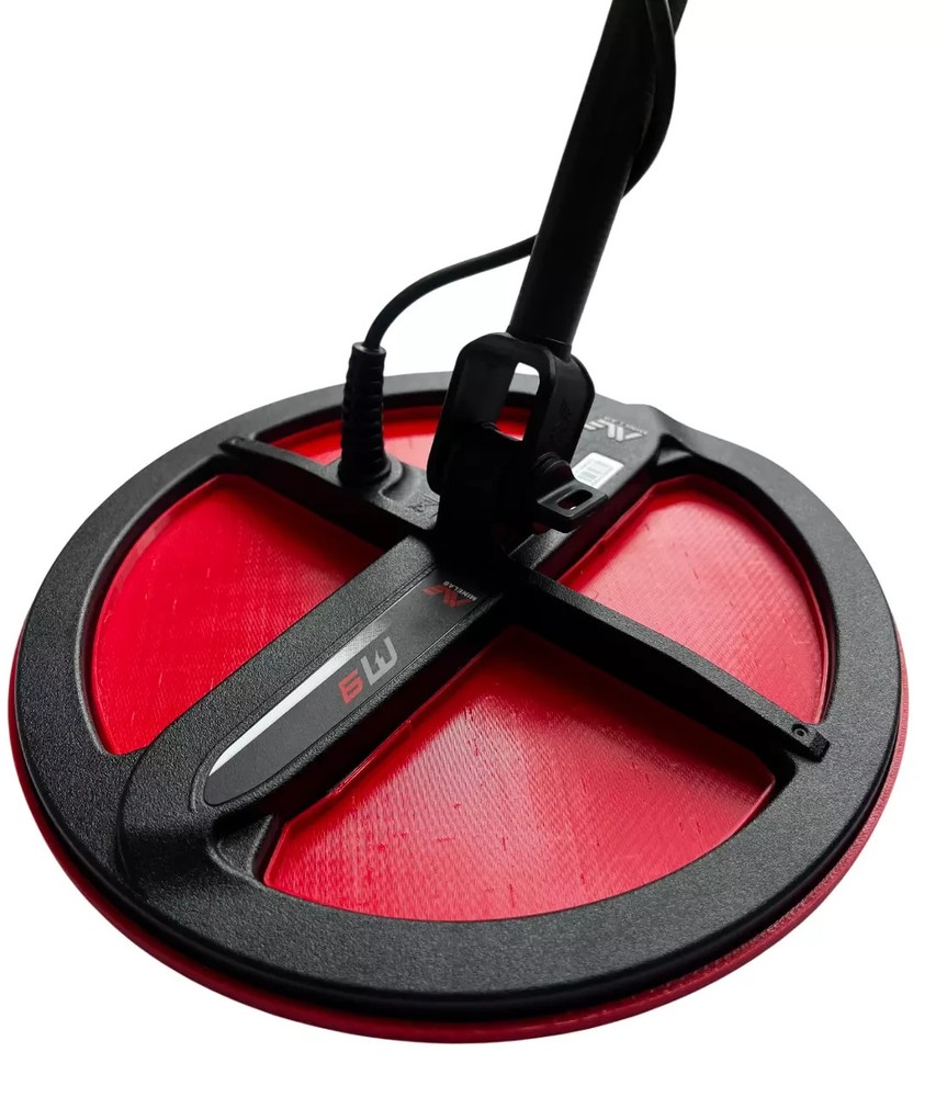 M9 Minelab Manticore Stubble Coil Plate Red