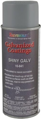Seymour Galvanized Coating Spray Paint Shiny,